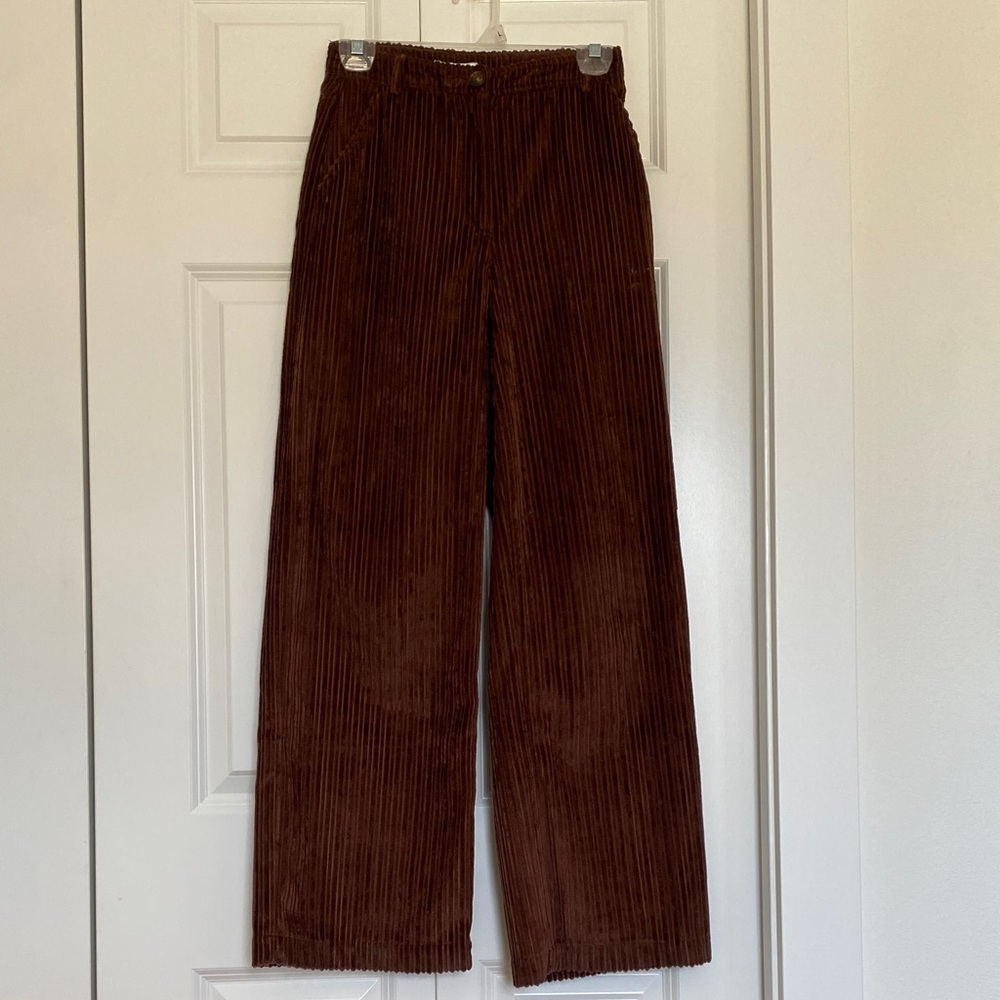 Brown Corduroy Pants